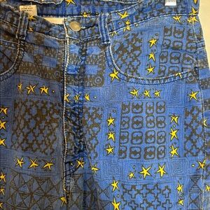 vintage star strapped jeans have no label-they were my daughters favorite 11/12
